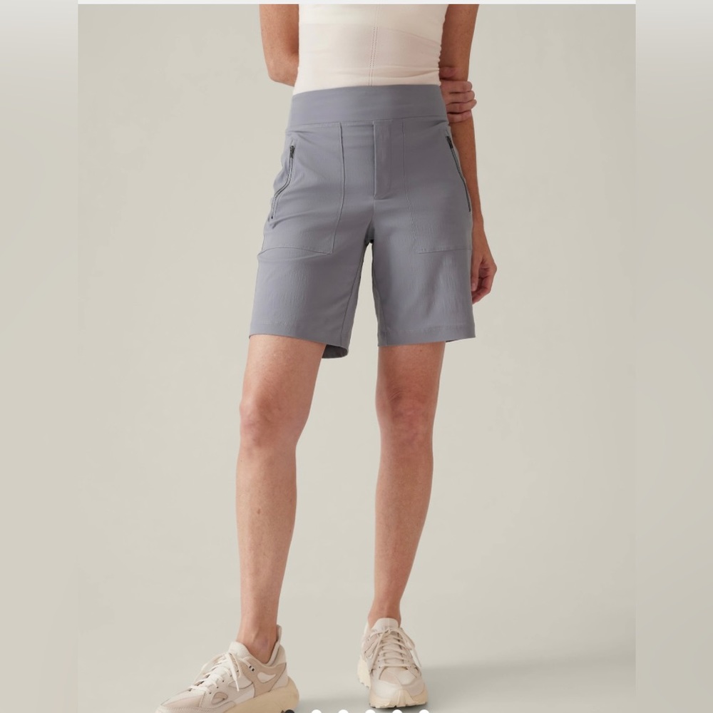 Athleta Trekkie North Bermuda Shorts Sz 14